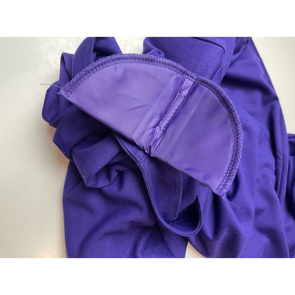 SUSAN GRAVER-Size Small-Knit-3/4 Sleeve Dress-Purple - Picture 6 of 9